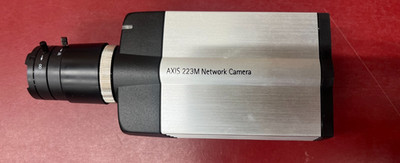 USED AXIS 223M Day Night Network POE IP Camera 0247-001-01 w 4-8mm Computar lens