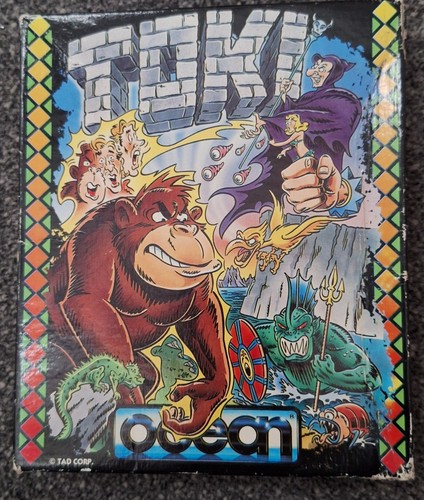 TOKI Amiga Game Ocean Software - Boxed Tested & Working Very Rare - Afbeelding 2 van 11
