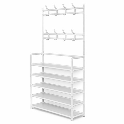 5 Tier Shoe Rack Storage Organizer Portable Multi Functional Shelf Home Bathroom