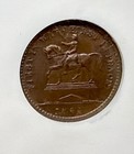 🇺🇸 1863 CIVIL WAR TOKEN F-174/272A NGC GRADED MS64 BN 1ST iIN WAR 1ST IN PEACE — photo 1