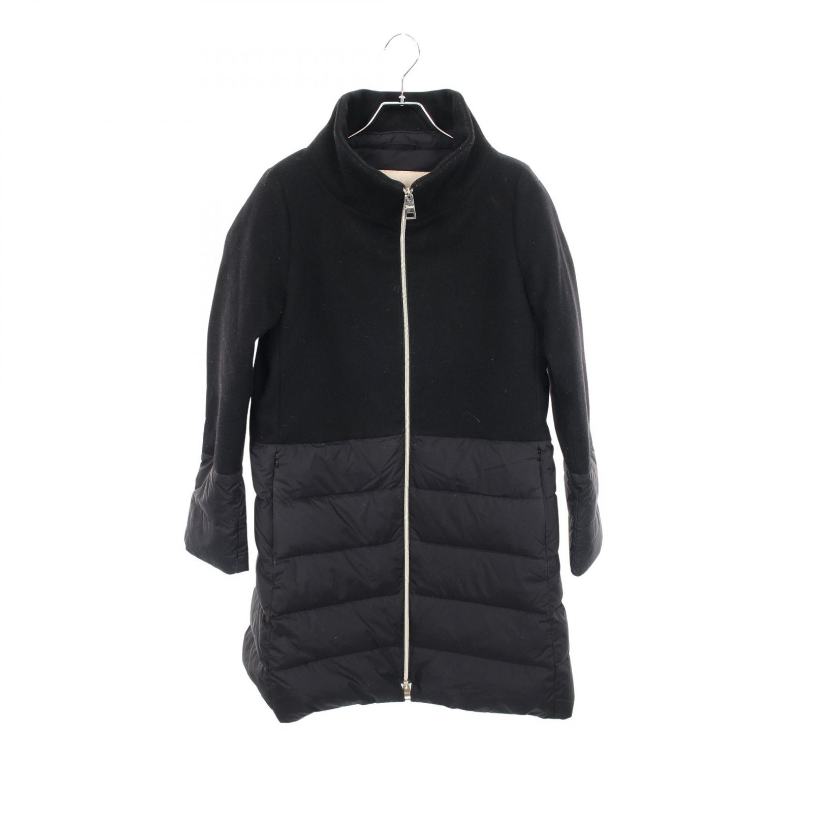 Herno zip-up Down jacket long coat PI001564D wool… - image 1