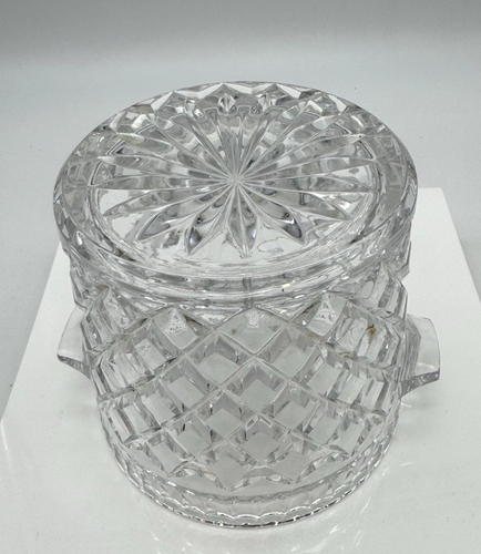Cubo de hielo de cristal Waterford colección Marqués vajilla patrón Lovett 5" de colección - Imagen 3 de 9