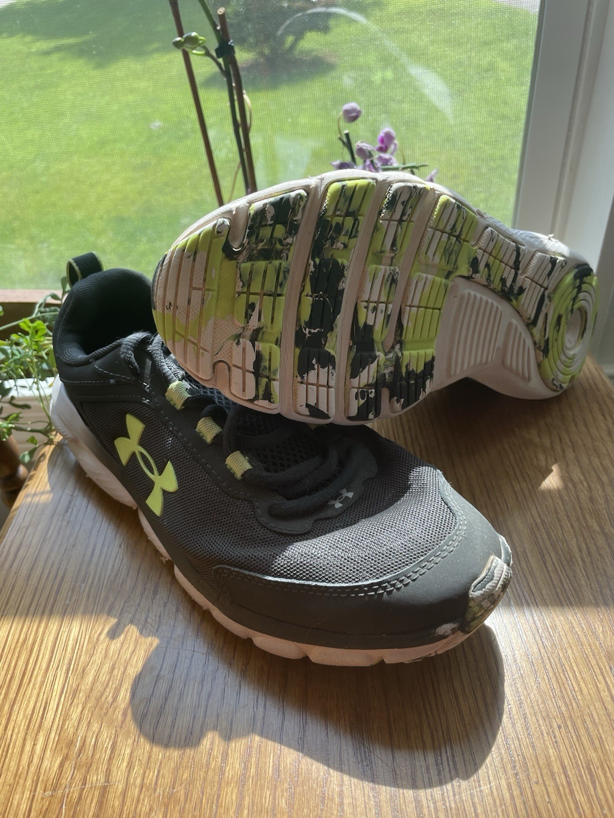 Under Armour Charged Assert 9 Marble Wolf Grey Li… - image 5