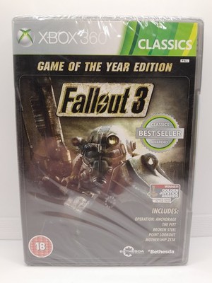Fallout 3: Game of the Year Edition GOTY | Microsoft Xbox 360 | Brandneu Sealed