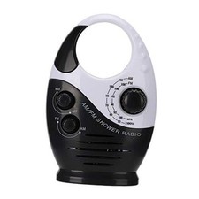 AM/FM Radio, Multifunctional Portable Shower Bathroom Hanging Music Radio