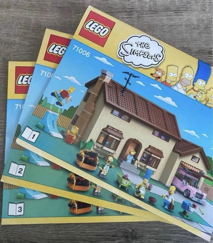 LEGO SIMPSONS 71006 Casa de Los Simpson 100% Completo con Caja e Instrucciones Foto 2 de 4