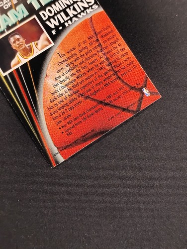 1992-93 Stadium Club #2 DOMINIQUE WILKINS RARE 🏀 MEMBERS ONLY BEAM TEAM 🏀 MINT - Picture 12 of 12