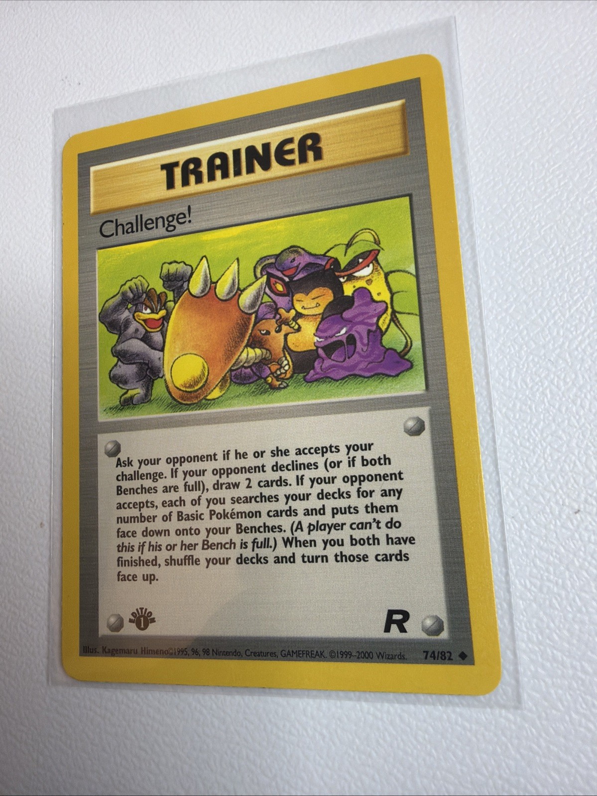 1st Edition Challenge 74/82 - Team Rocket - Trainer - Pokemon - NM