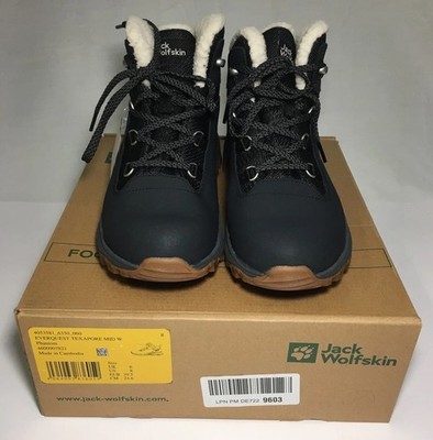 Jack Wolfskin Everquest Texapore Mid Phantom Boots Shoes - Sz 8 - 4600907821