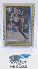 Angel Reese Chicago Sky 2024 Panini Donruss Gold Border #71 Rookie WNBA