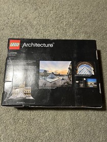 LEGO Architecture: Louvre (21024) Landmark Series Paris France 695 Pieces