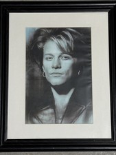 FRAMED & MATTED - Jon Bon Jovi - Glossy Portrait Photograph 20" x 24"