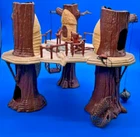 VINTAGE 1983 KENNER STAR WARS RETURN OF THE JEDI ROTJ EWOK VILLAGE PLAYSET RARE