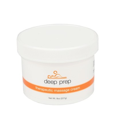Deep Prep Therapeutic Massage Cream, 8 oz