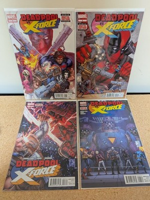 Deadpool vs X-Force #1-4 - COMPLETE SET - Marvel Comics 2014 VF/NM