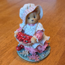 Cherished Teddies Hannah Thanksgiving Bear Resin Figurine 1997 MPN 203342