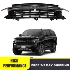 Front Mesh Grille For 2021 2022 2023 2024 Chevrolet Tahoe Suburban