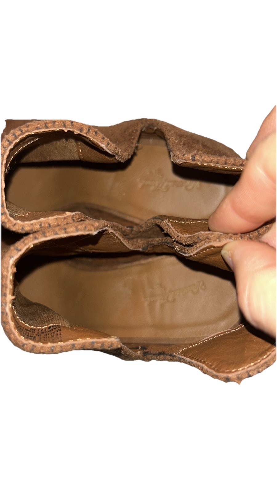 Universal Thread Split Shaft Perforated Peep Toe … - image 6