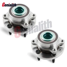 Pair Rear Wheel Hub and Bearings For Ford Taurus Edge Flex Lincoln MKS MKT MKX