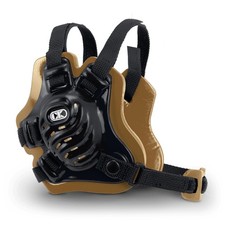 Cliff Keen Tornado F5 Wrestling Headgear One Size Black/Vegas Gold/Black Vented