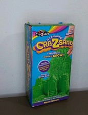 Cra-Z-Art Cra-Z-Sand Neon Green 1.5 lb New Sealed Box 2014 Amazing Crazy Sand