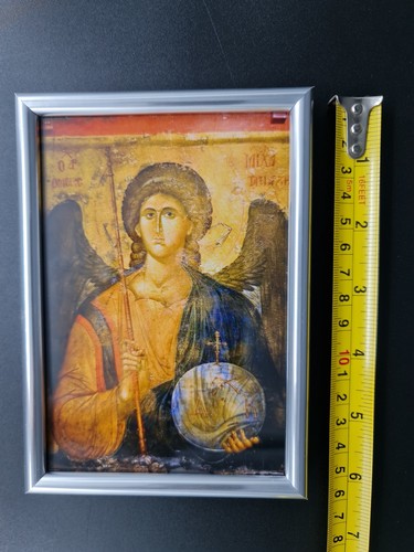Ikone Icon Archangel Michael Ikona Ikonen orthodox Byzantine Icoană Ortodoxă - Bild 3 von 5