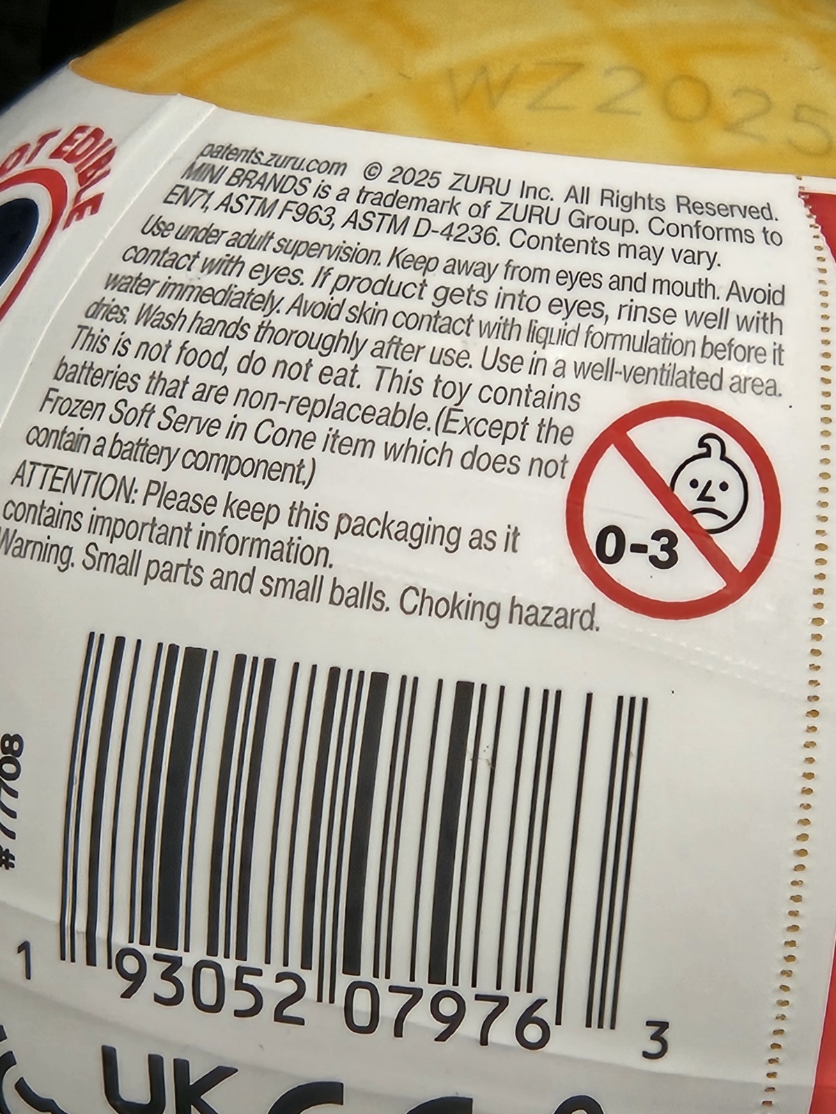 2025 NEW RELEASE- ZURU MINI BRANDS CREATE DISNEY SNACKS New Sealed