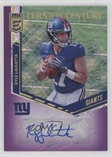 2018 Donruss Elite Turn of the Century Purple 42/49 Kyle Lauletta Auto 1k5