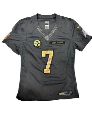 Nike Pittsburgh Steelers Ben Roethlisberger #7 Salute To Service Women's Jersey