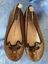 Gap Kids Girls Leopard Print Cat Face Size 12 Kids/Youth