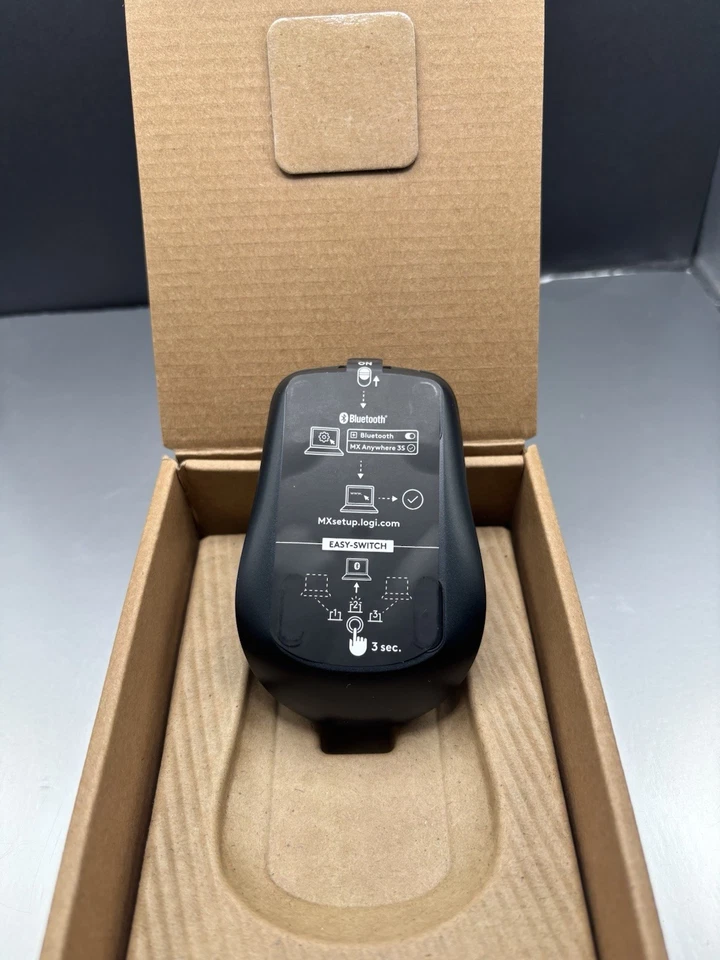 Logitech MX Master Anywhere 3S Wireless Mouse Bluetooth, Black - Image 3 of 4