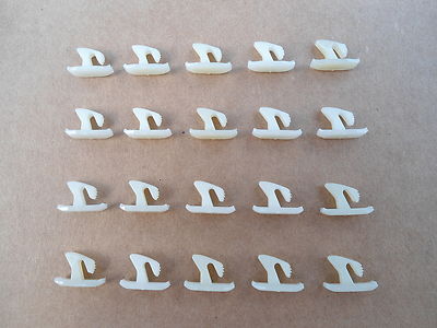 20 NOS DOOR WEATHERSTRIP/INSIDE PANEL CLIPS! FITS '66 & UP MOPAR DODGE PLY CHRY