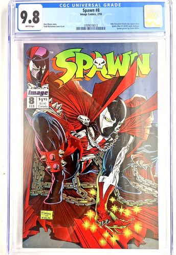 Spawn #8 CGC 9,8 WP - Imagen 1 de 2