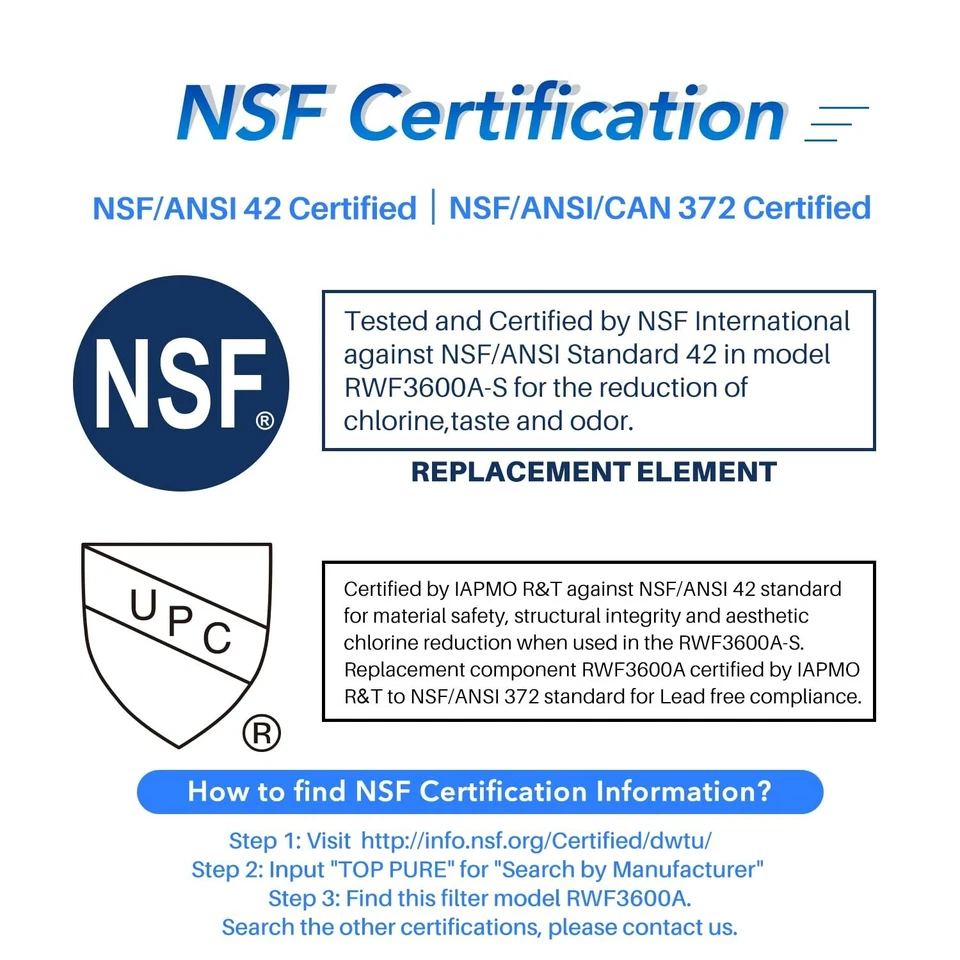 5 PACK Fit For GE RPWF WATER SENTINEL WSG-4 Refrigerator Water Filter Icepure - Image 2 of 4