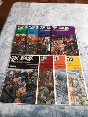 2008-2009 2 Comics Avatar Press Comics No Hero #6-7