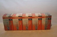 5X Osram E14 15W Klar Classic P Tropfen GlüHlampe GlüHbirne Dimmbar! -Kein Led!