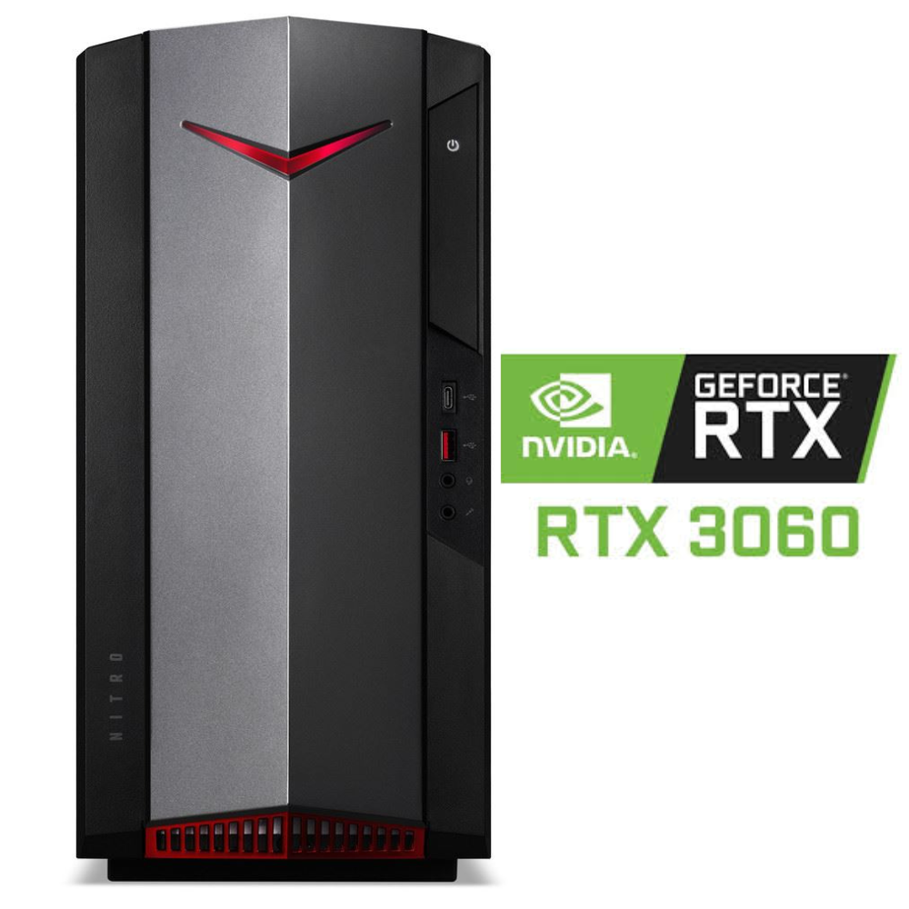 Ryzen Intel Core I5 Rtx 3060 Game Pc Acer Nitro 50 Desktop NVIDIA