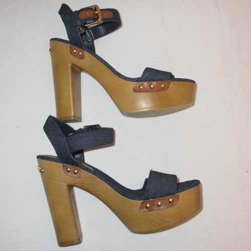 Guess Chunky High Heels - Size 6.5 4" inch Heels #597 - Picture 11 of 11