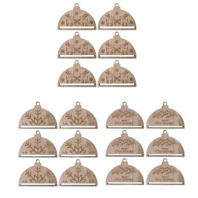 6 Stück Christbaumschmuck Anhänger Weihnachtsdeko für Hängedeko