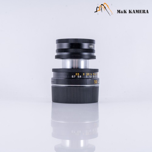 Leica Elmar-M 50mm/F2.8 Ver.II Black Lens Yr.1995 Germany #980 - Picture 3 of 11
