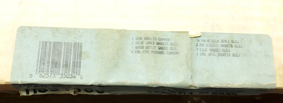 Juego de juntas de culata Road Pro HS31160 nuevo en caja Foto 2 de 4