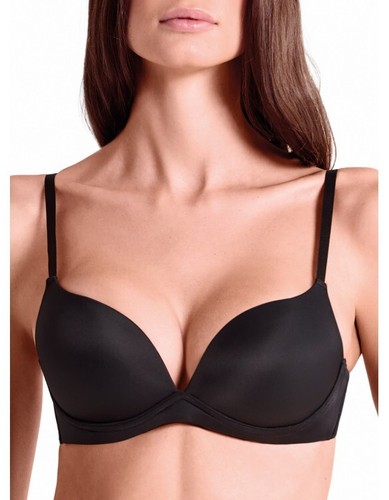 Lormar Desiderio Women's Microfiber B Cup Bra Underless Push Up Bra - Picture 4 of 20