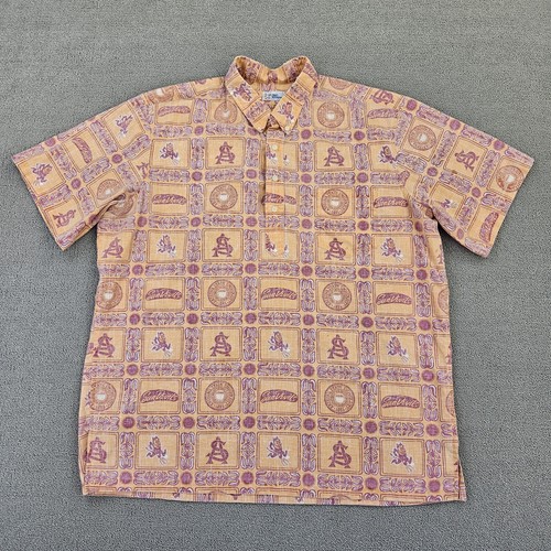 Reyn Spooner Shirt Men's XXL Maroon Arizona State Sun Devils ASU Button STAINS - 第 1/15 張圖片