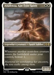 Anafenza, Kin-Tree Spirit (Foil Etched) - Multiverse Legends #66