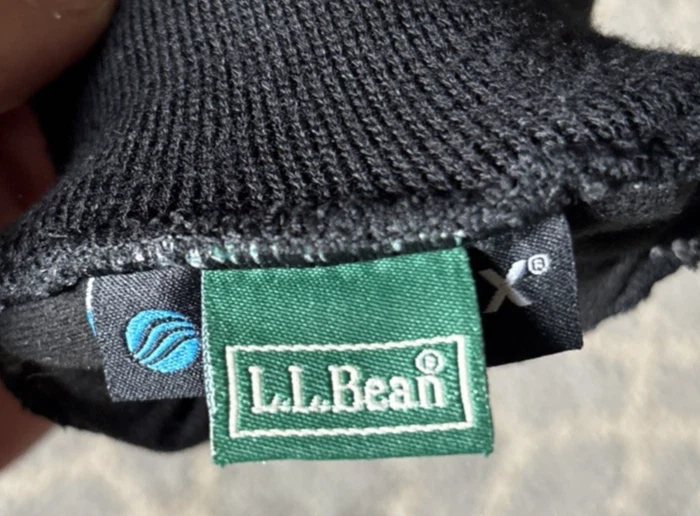 LL Bean 850 Downtek Black Med/Lg Gloves - Image 4 of 4