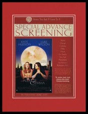 Alex & Emma 2003 Framed 11x14 ORIGINAL Advertisement Kate Hudson Luke Wilson