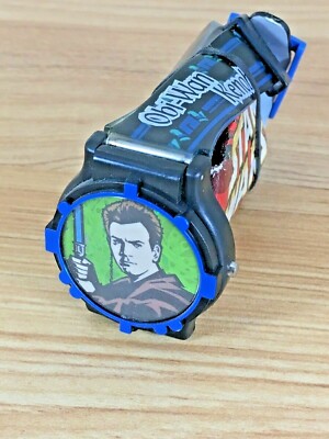 1999 Obi-Wan Kenobi Watch NEW Plastic Star Wars Episode 1 Ewan McGregor Hope