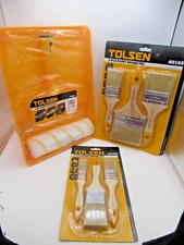 Tolsen 3 Piece Paint Set Paint Brushes Paint Roller