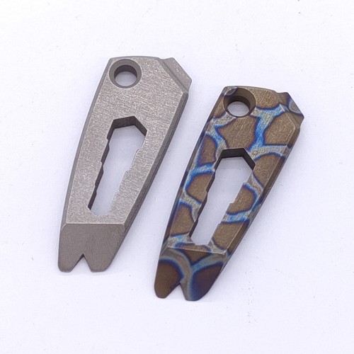 Solid TC4 Titanium Alloy Outdoor EDC Multi Tools Crowbar Pry Bar Screwdriver  - Picture 1 of 13