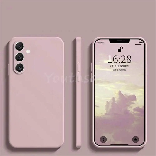 For Samsung Galaxy S24 FE Case Silicone Plain Protect Cover Samsung S24 FE S23 F - Picture 52 of 108